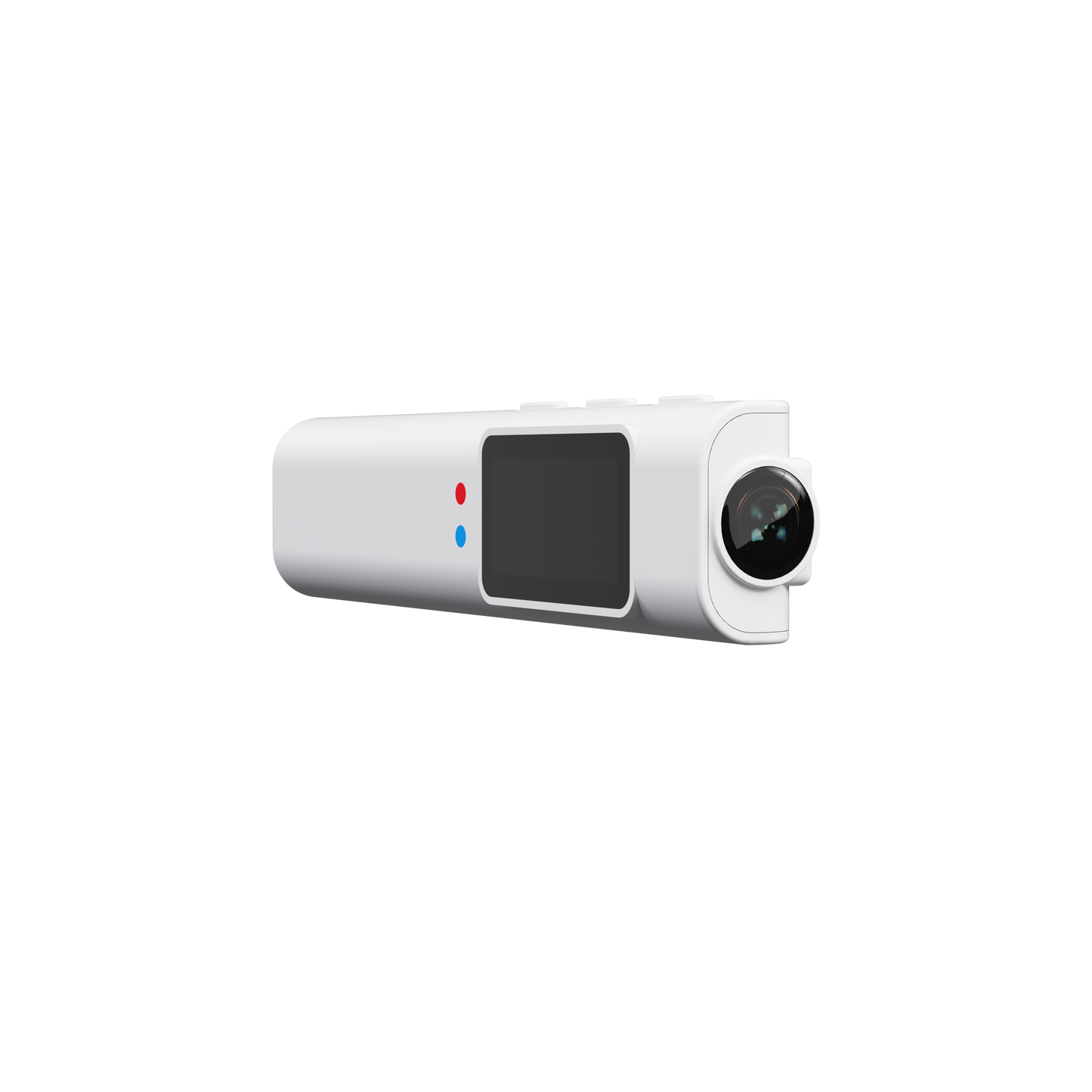 Glasses-Mounted Mini Camera with WiFi, 0.96" Screen | Hands-Free Recording