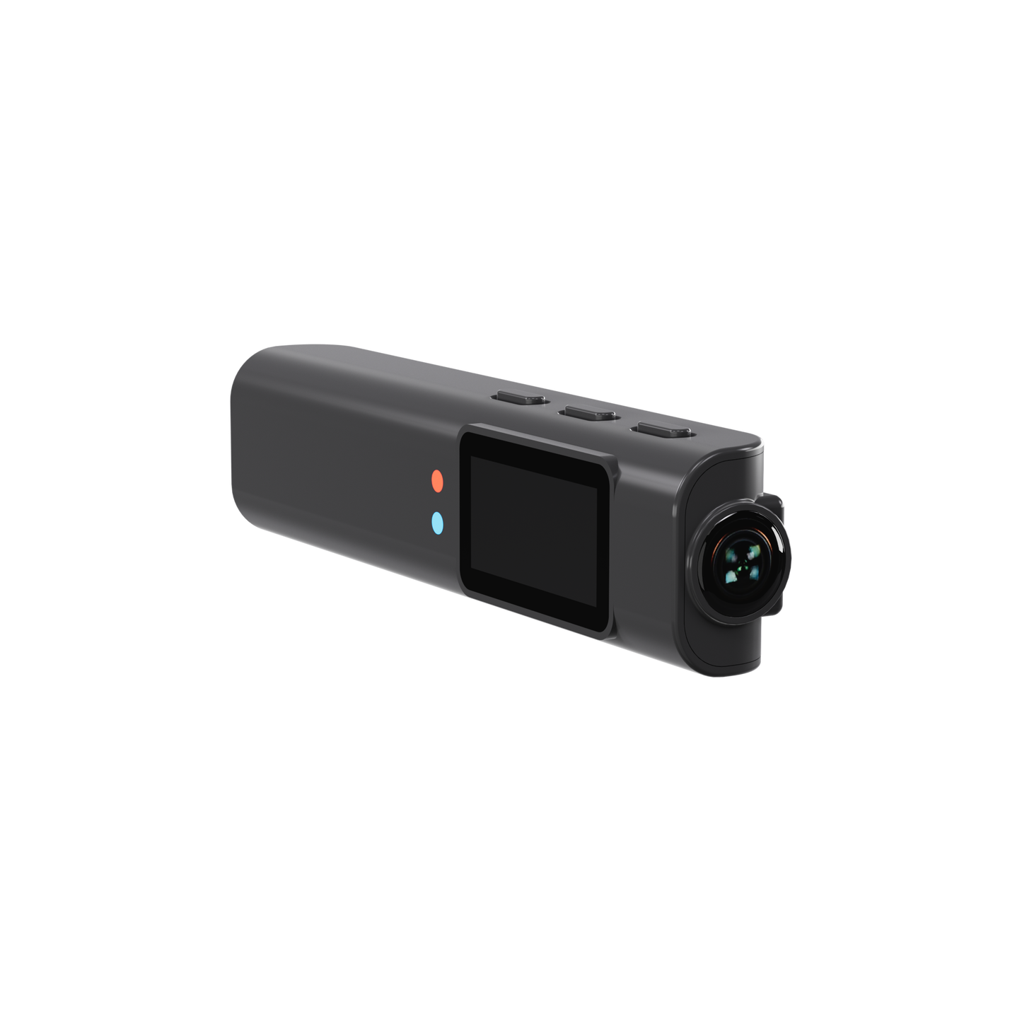 Glasses-Mounted Mini Camera with WiFi, 0.96" Screen | Hands-Free Recording