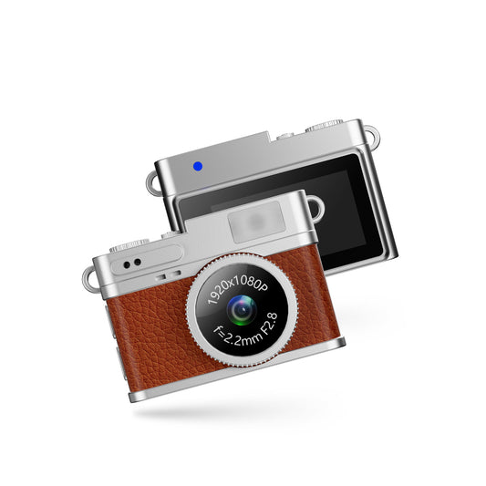 Mini Necklace Camera – 1080P HD Video & Photo | Wearable Jewelry Gift for Girls