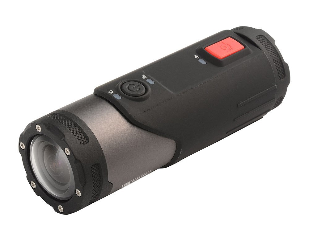 4K Single Lens Action Camera with WiFi | Waterproof 10M | Helmet & Handlebar