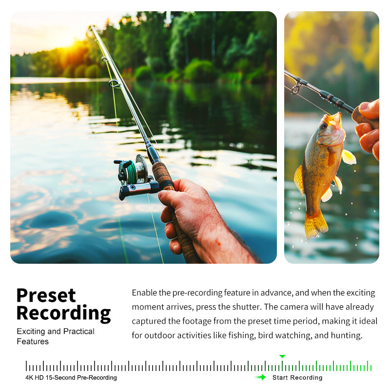 4K Action Camera with Sony Sensor, WiFi & Waterproof Case | 3.5H Battery