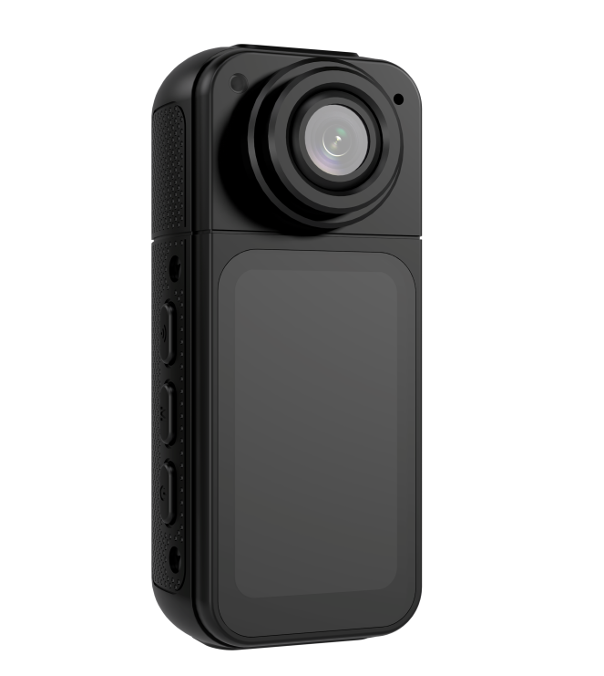 2.7K Mini DV Camera with 180° Rotating Lens & WiFi | Magnetic Mount,S70,black
