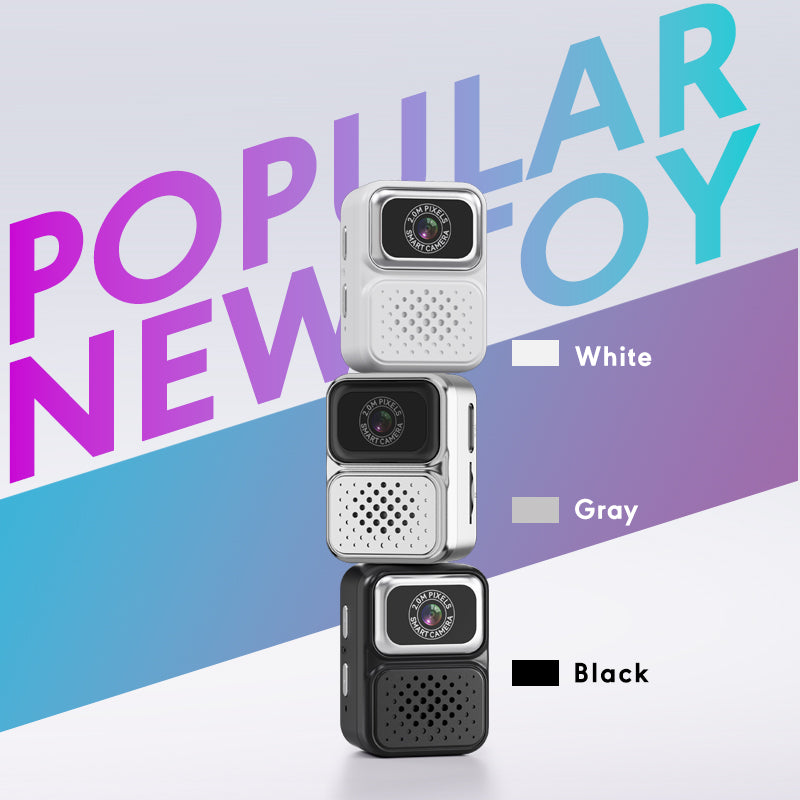S130，Mini Camera with Keychain, 0.96" Screen | Photo & Video | 1H Battery