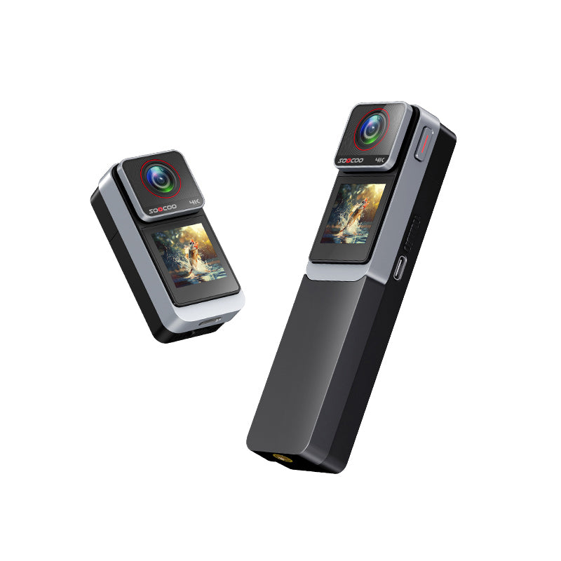 4K Action Camera with Sony Sensor, WiFi & Waterproof Case | 3.5H Battery